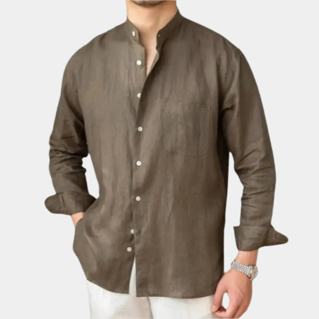 Serene Linen Shirt - Arvenis Co.
