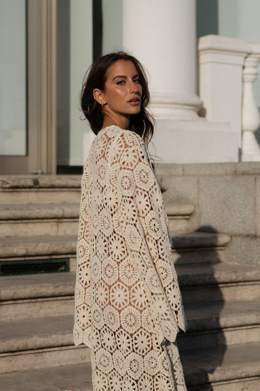Alara Crochet Maxi Dress