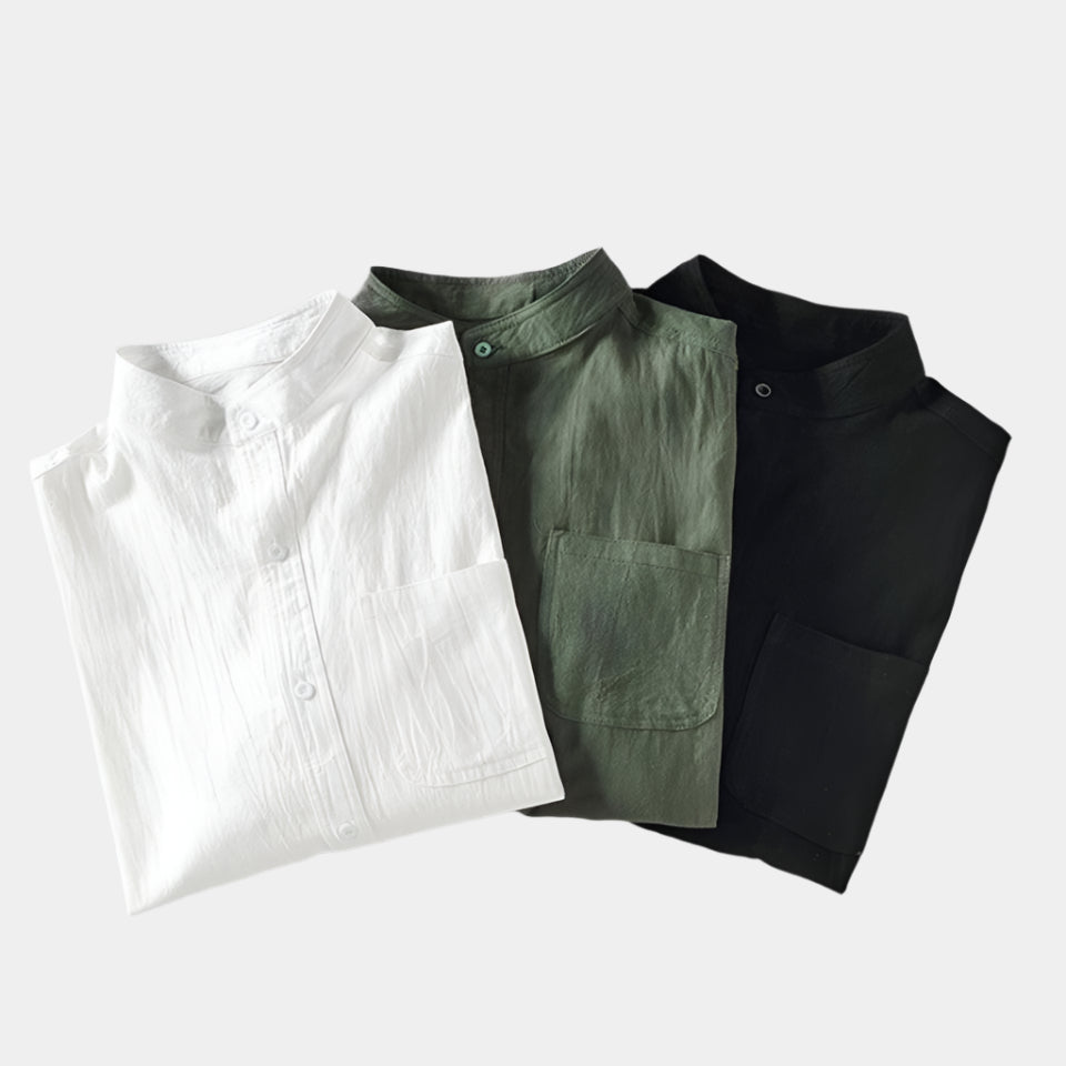 Milano Premium Linen Shirt - Arvenis Co.