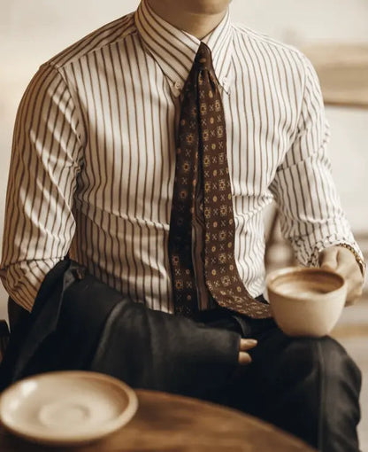 Vanguard Retro Striped Shirt - Arvenis Co.