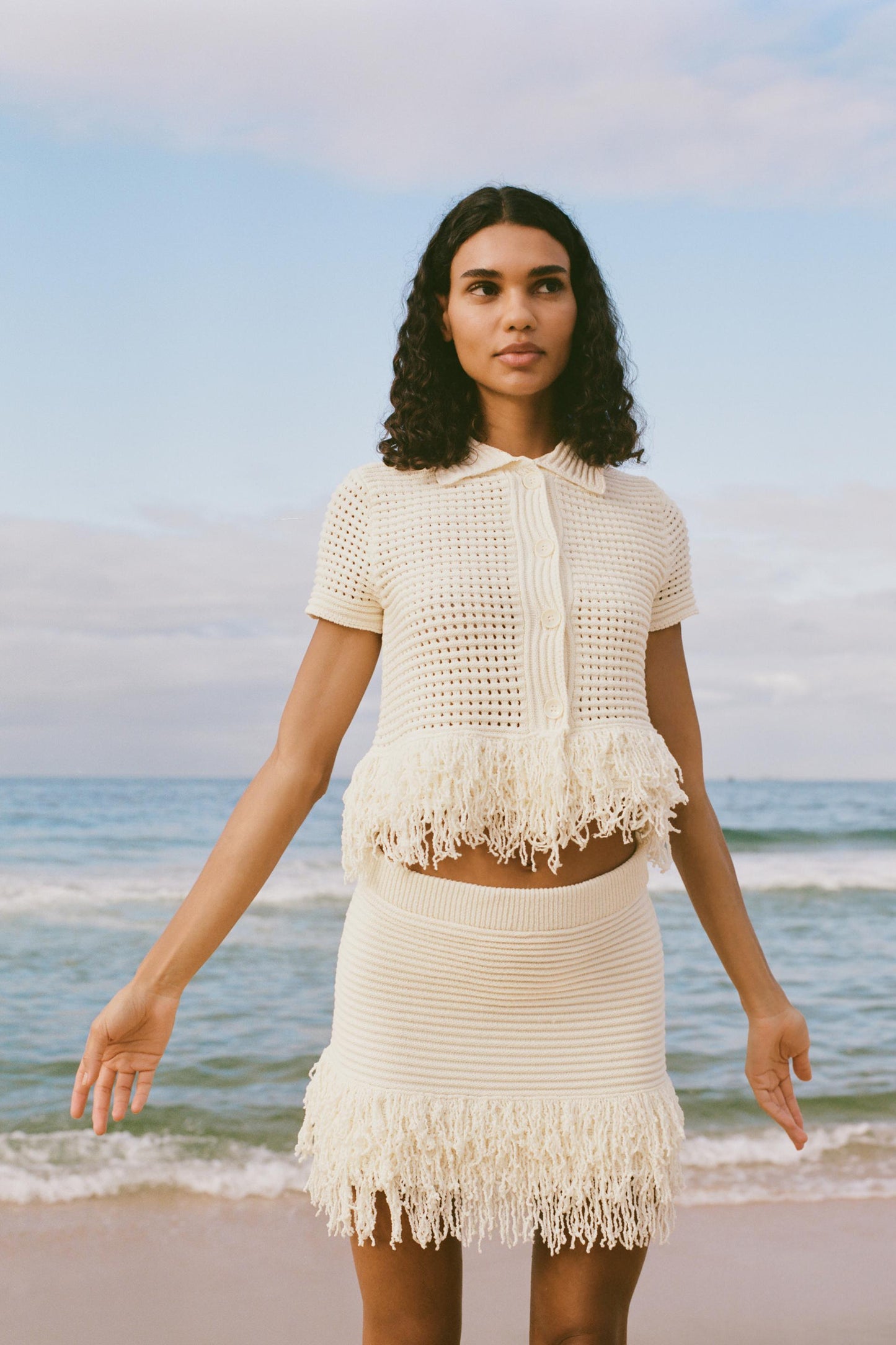 CROCHET FRINGE SET