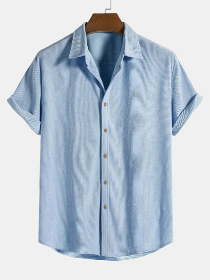 Sleek Corduroy Shirt - Arvenis Co.