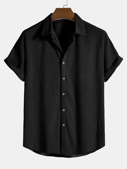 Sleek Corduroy Shirt - Arvenis Co.