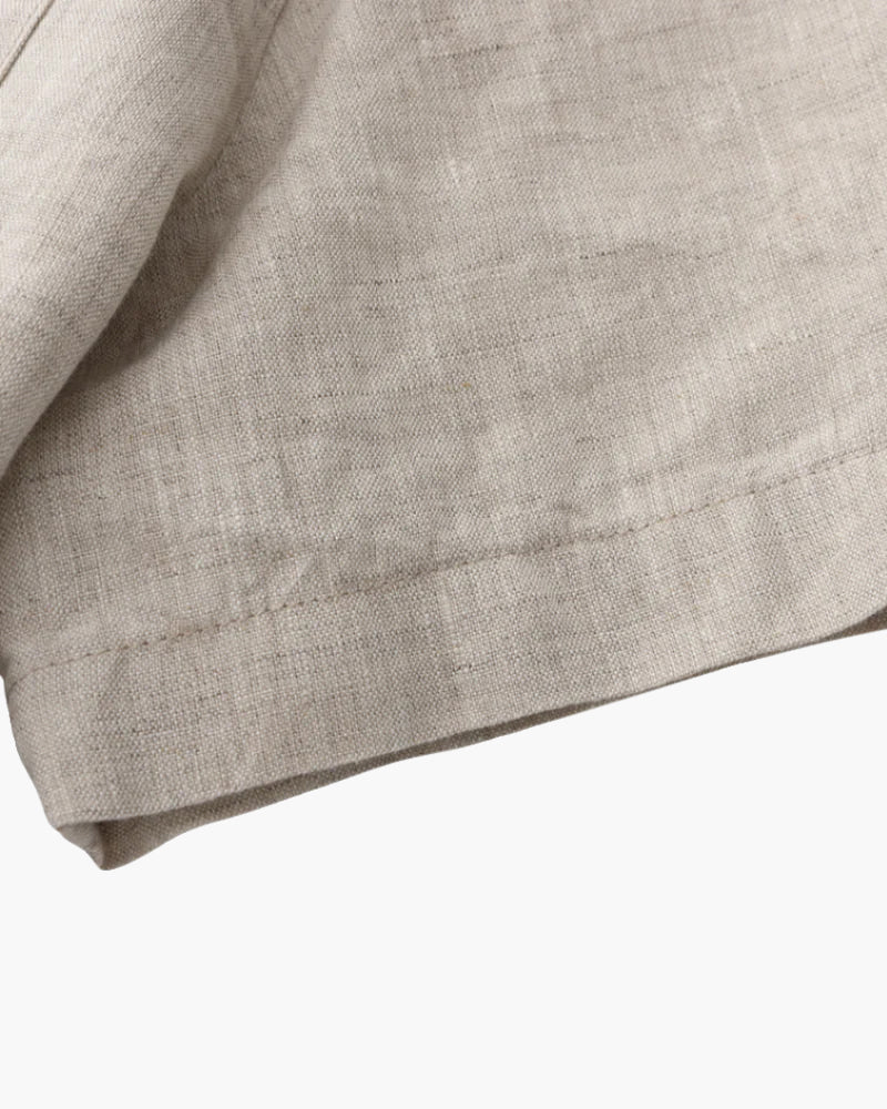 Mykonos Linen Shirt (Shortsleeve) - Arvenis Co.
