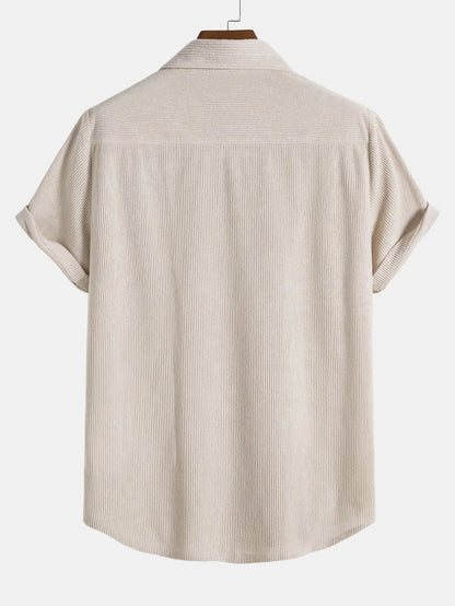 Sleek Corduroy Shirt - Arvenis Co.