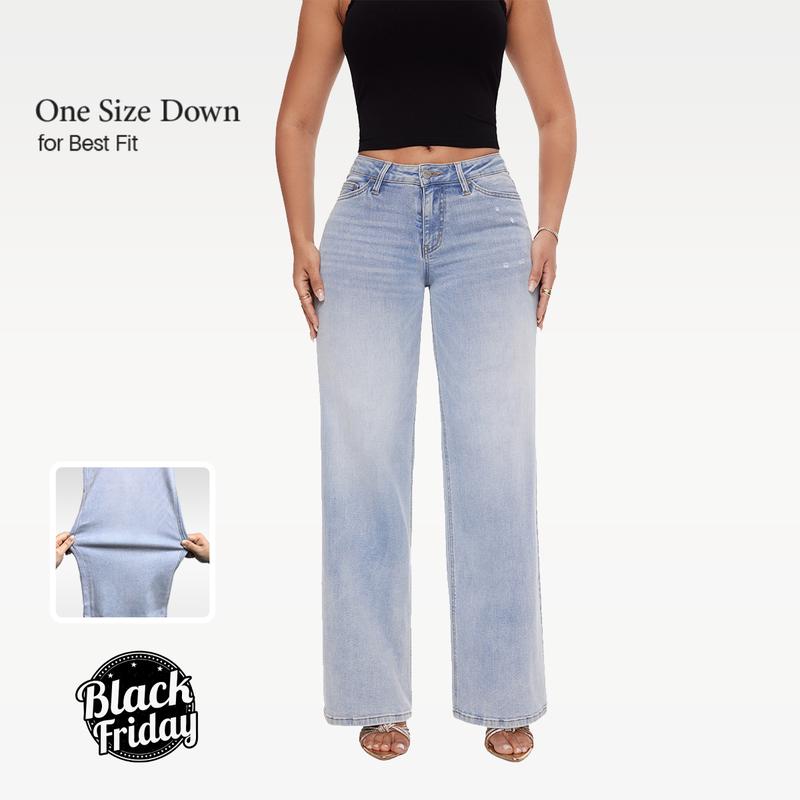 Super stretch hip-lifting comfortable jeans