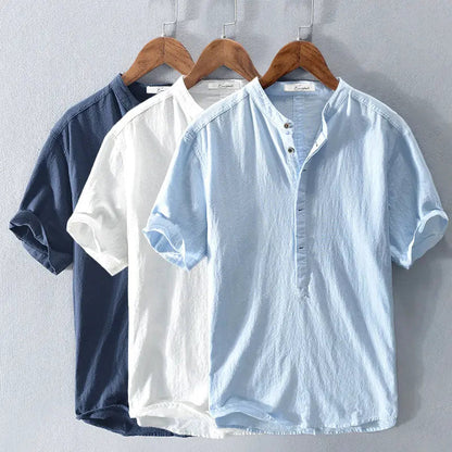 Summer Linen Shirt by Arvenis® | 40% OFF