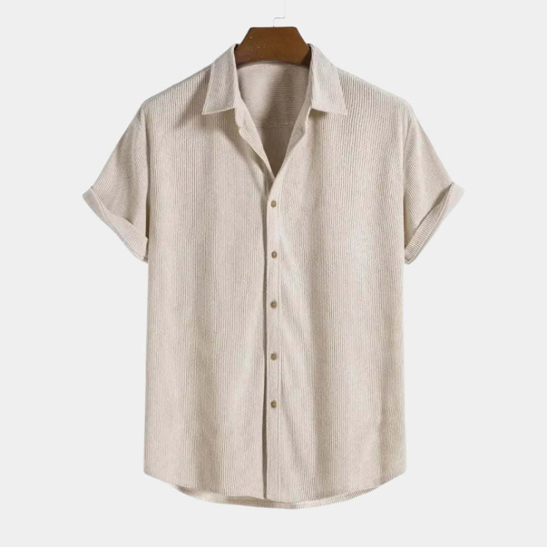Sleek Corduroy Shirt - Arvenis Co.