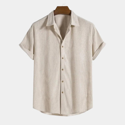 Sleek Corduroy Shirt - Arvenis Co.
