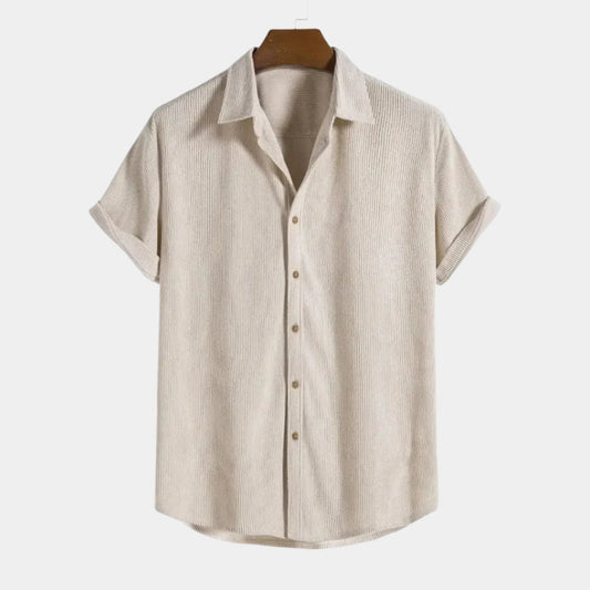 Sleek Corduroy Shirt - Arvenis Co.