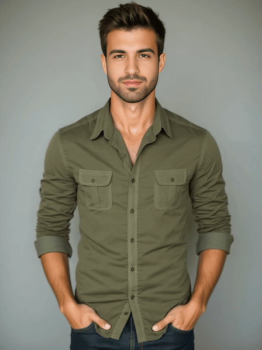 Pinnacle Corduroy Shirt - Arvenis Co.