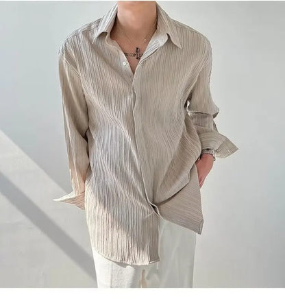 Vintage Long-Sleeved Shirt - Arvenis Co.