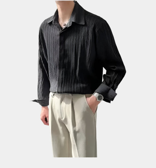 Vintage Long-Sleeved Shirt - Arvenis Co.
