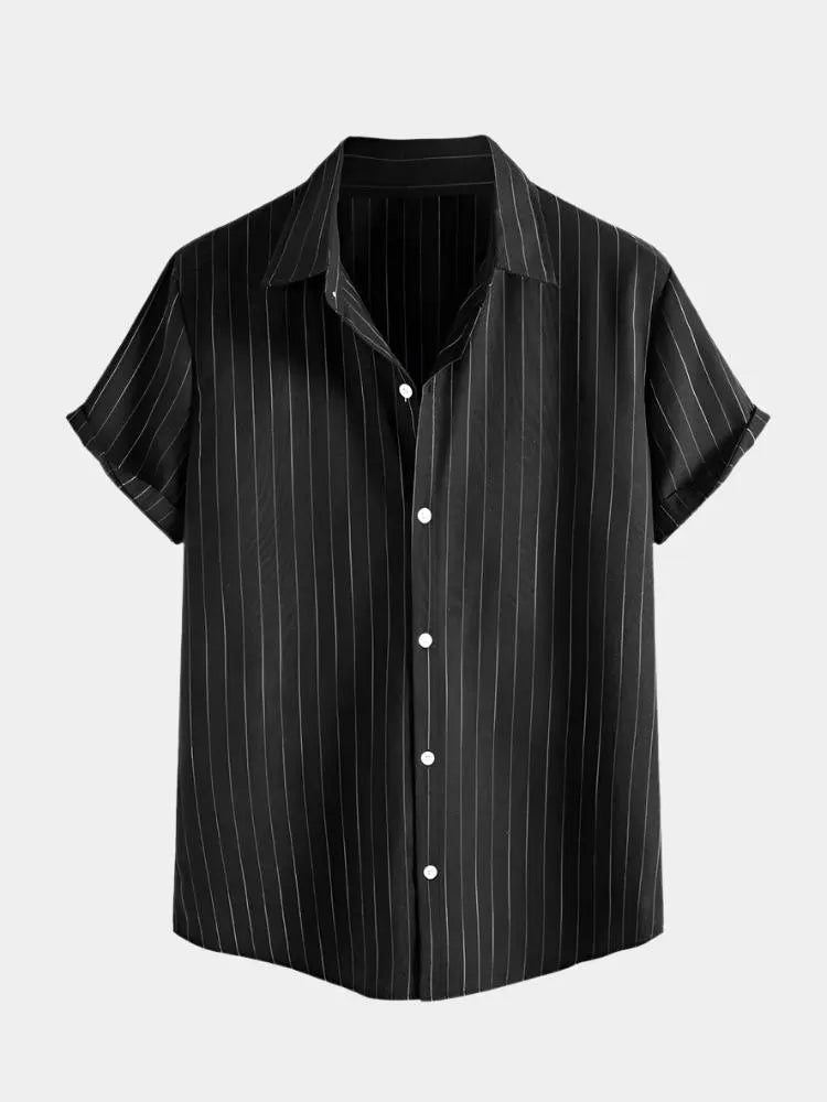 Refined Striped Shirt - Arvenis Co.