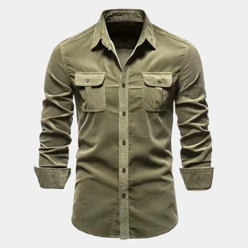 Pinnacle Corduroy Shirt - Arvenis Co.
