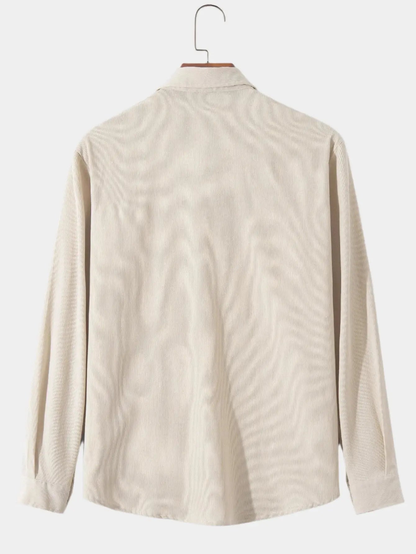 Prestige Solid Corduroy Shirt - Arvenis Co.