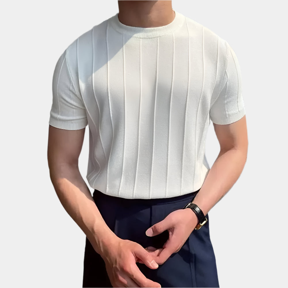 Classic Stripe Luxury Shirt - Arvenis Co.