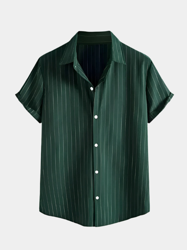 Refined Striped Shirt - Arvenis Co.