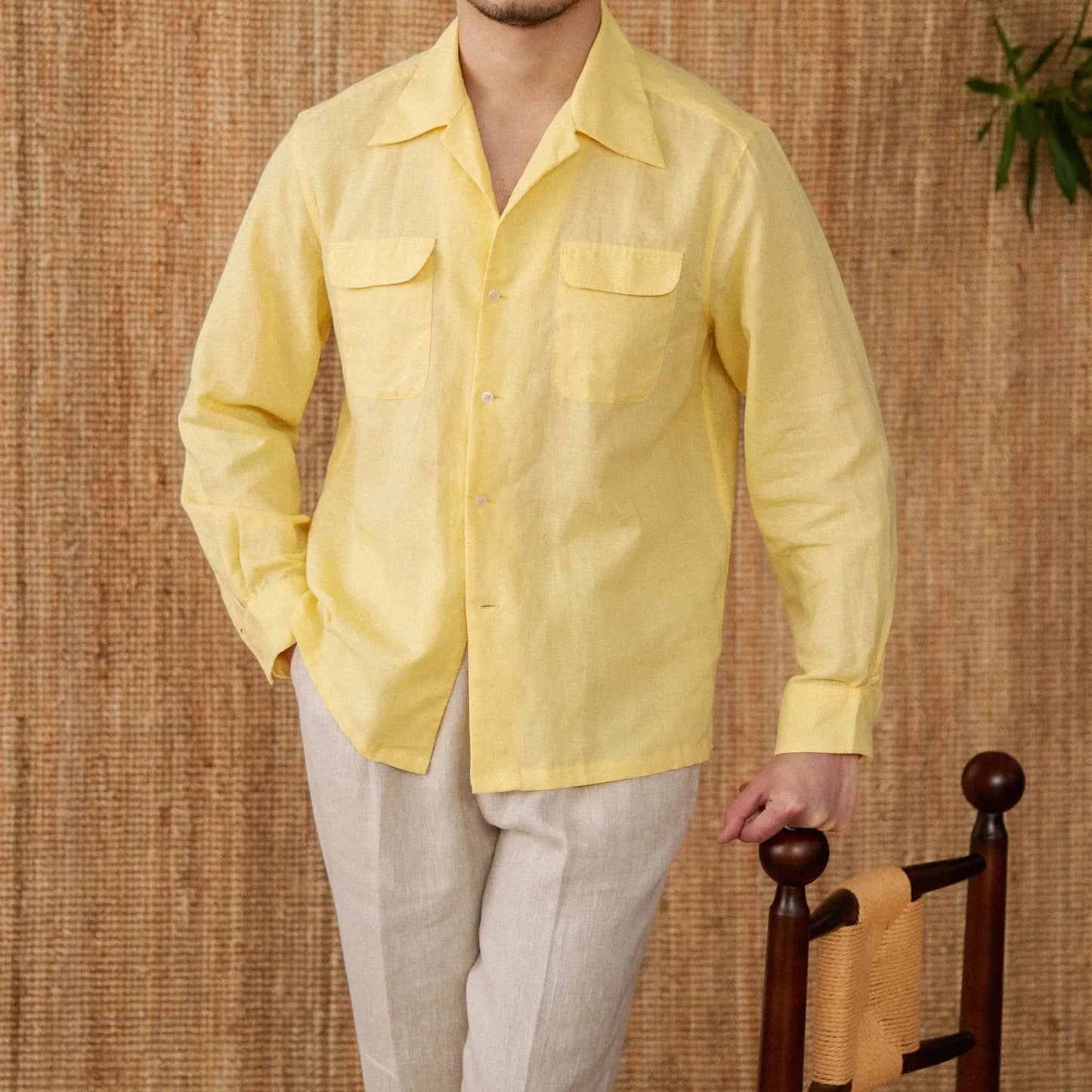 Luxe Elegance Long Sleeve Shirt - Arvenis Co.