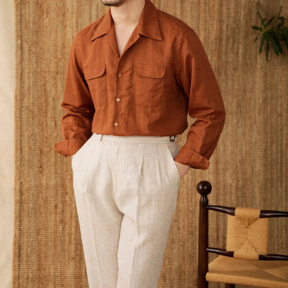 Luxe Elegance Long Sleeve Shirt - Arvenis Co.