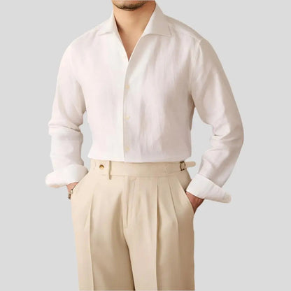 Imperial Silk Long Sleeve Shirt - Arvenis Co.