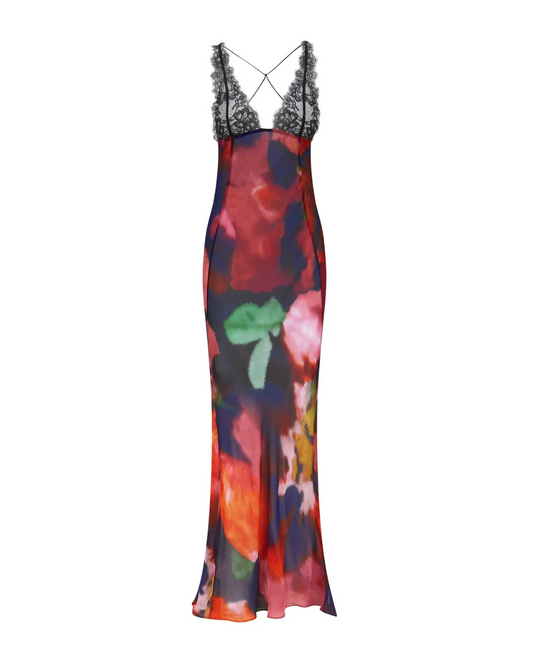 GIA FLORAL SLIP DRESS