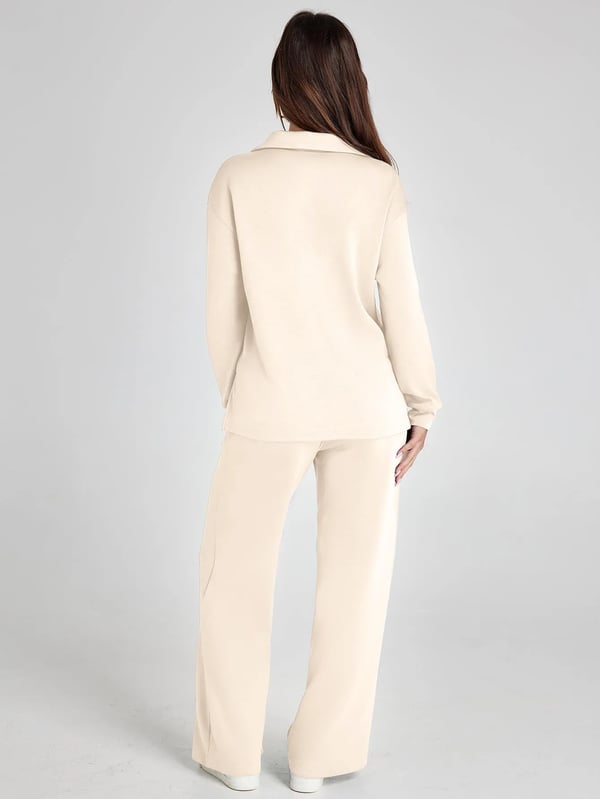 Women's 2 Piece Sets Outfits Casual Long Sleeve Sweatsuits Sets(🔥Same as in the video)