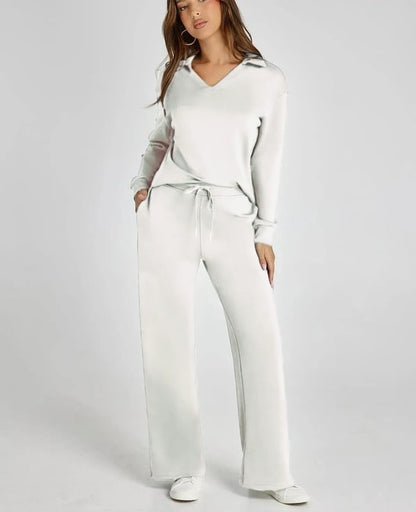 Women's 2 Piece Sets Outfits Casual Long Sleeve Sweatsuits Sets(🔥Same as in the video)