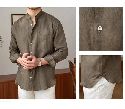 Serene Linen Shirt - Arvenis Co.