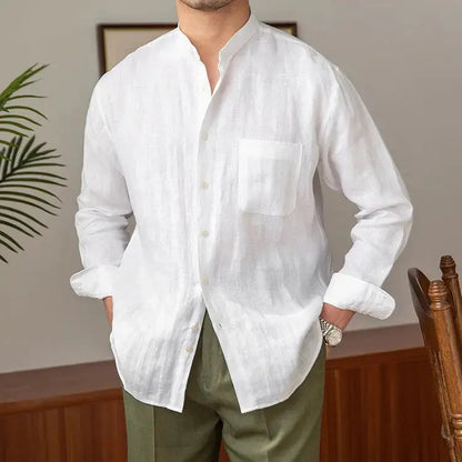 Serene Linen Shirt - Arvenis Co.