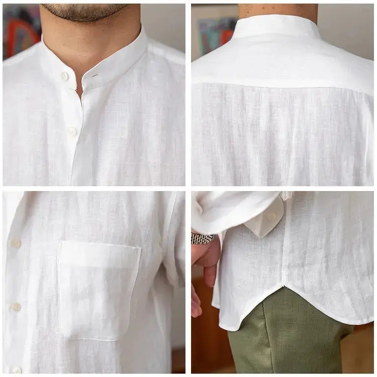 Serene Linen Shirt - Arvenis Co.