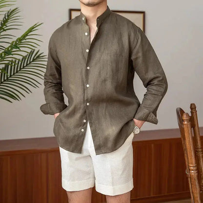 Serene Linen Shirt - Arvenis Co.